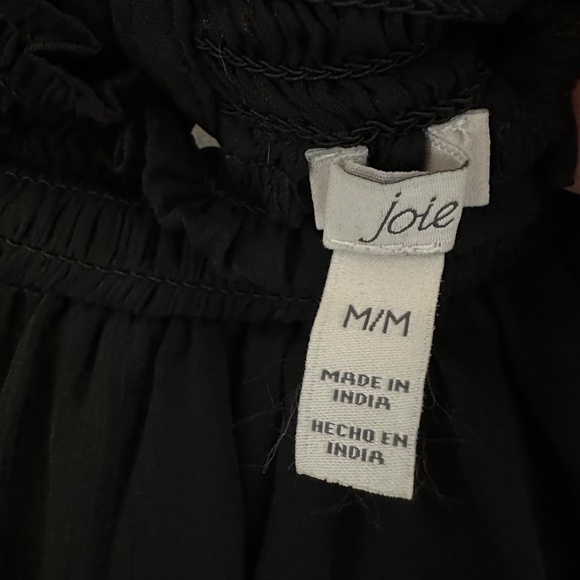 Joie limited edition, long sleeve smock necked blouse top. Med. New With Tags - Picture 6 of 10